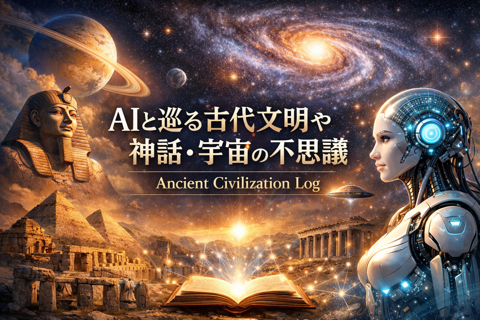 AIと巡る古代文明や神話・宇宙の不思議｜Ancient Civilization Log